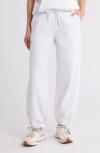 Z By Zella Unwind Ottoman Fleece Joggers In White