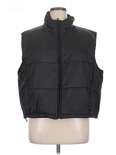Pre-owned Z By Zella Vest In Black