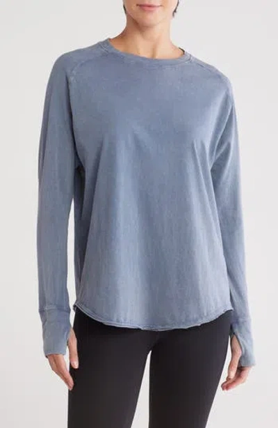 Z BY ZELLA Z BY ZELLA VINTAGE WASH RELAXED LONG SLEEVE TEE 