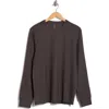 Z By Zella Waffle Knit Long Sleeve T-shirt In Gray
