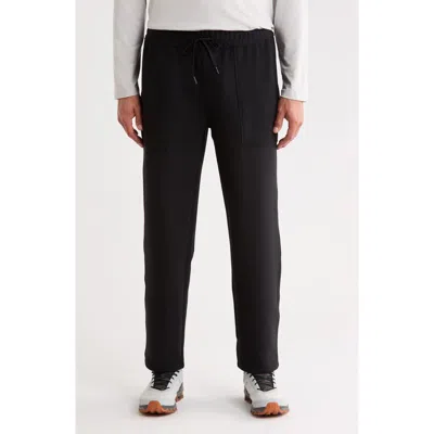 Z By Zella Waffle Knit Pants In Black