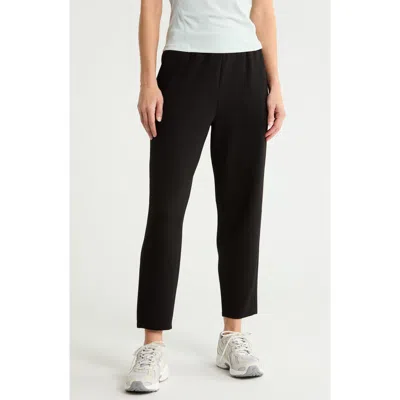 Z By Zella Whisper Knit Ankle Pants In Black