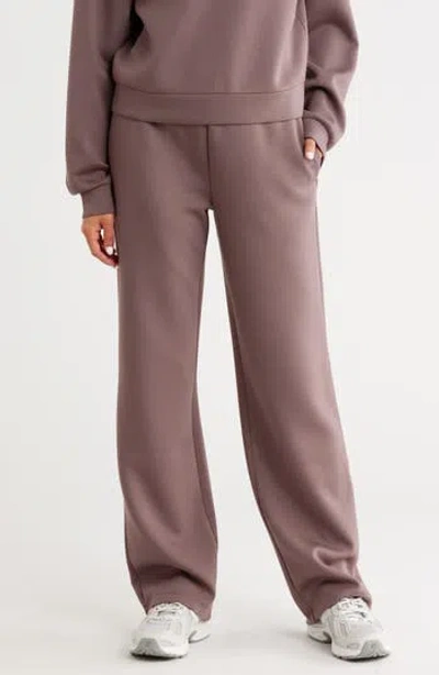 Z By Zella Whisper Knit High Waist Pants In Gray