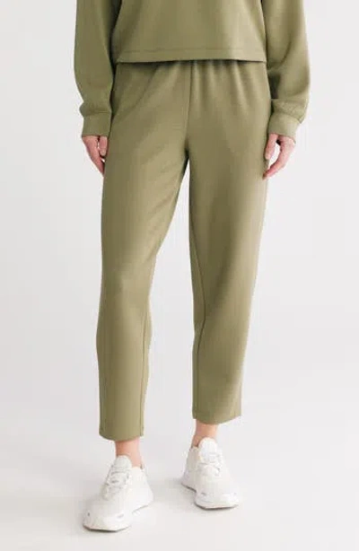 Z By Zella Whisper Scuba Ankle Pants In Olive Covert