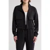 Z By Zella Whisper Scuba Jacket In Black