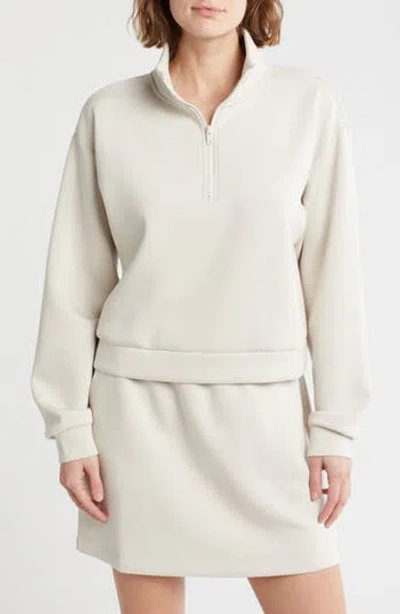 Z By Zella Whisper Scuba Quarter Zip