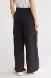 Z By Zella Whisper Scuba Wide Leg Scuba Pants In Black