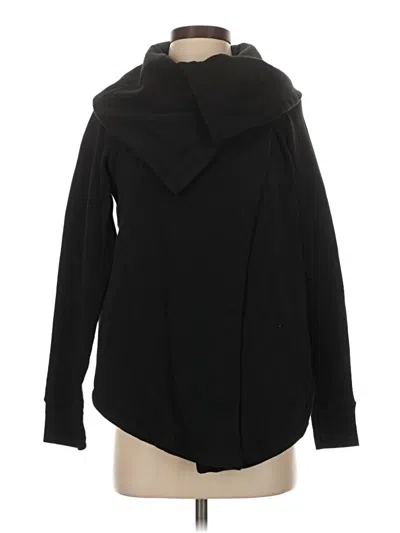 Pre-owned Z By Zella Zip Up Hoodie In Black
