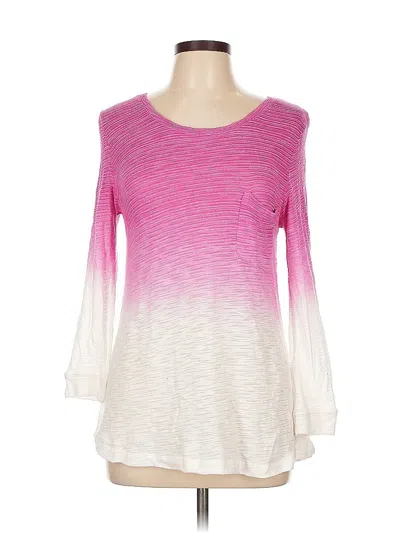 Pre-owned Z By Zobha Pullover Sweater In Pink