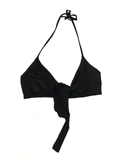 Pre-owned Z-dear Swimsuit Top Black Swimwear