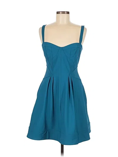 Pre-owned Z Spoke By Zac Posen Cocktail Dress In Blue