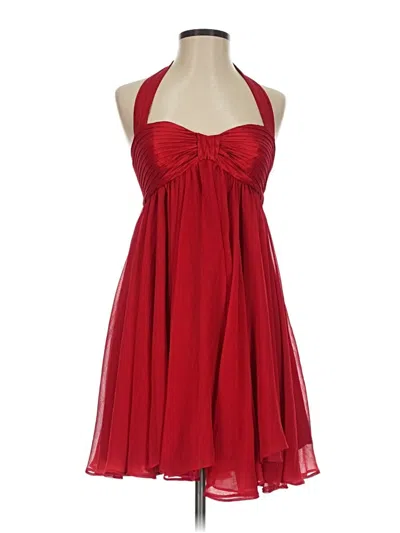 Pre-owned Z Spoke By Zac Posen Cocktail Dress In Red