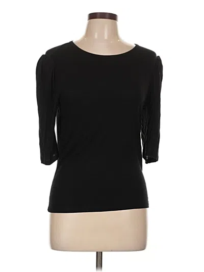 Pre-owned Z Supply 3/4 Sleeve T-shirt In Black