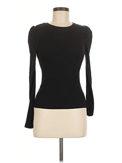 Pre-owned Z Supply 3/4 Sleeve T-shirt In Black