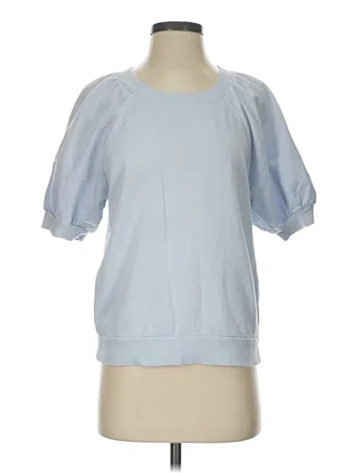 Pre-owned Z Supply 3/4 Sleeve T-shirt In Blue