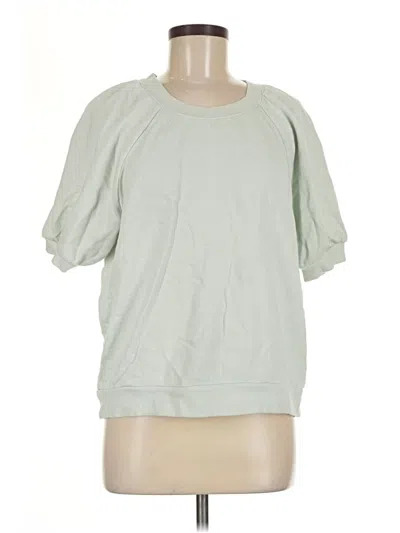 Pre-owned Z Supply 3/4 Sleeve T-shirt In Green