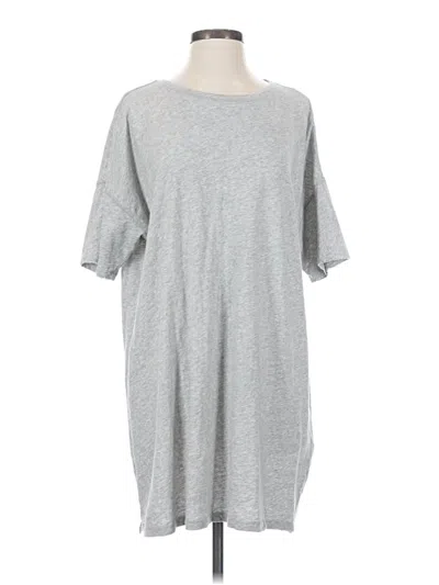 Pre-owned Z Supply 3/4 Sleeve T-shirt In Silver