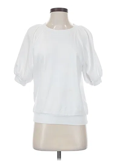 Pre-owned Z Supply 3/4 Sleeve T-shirt In White