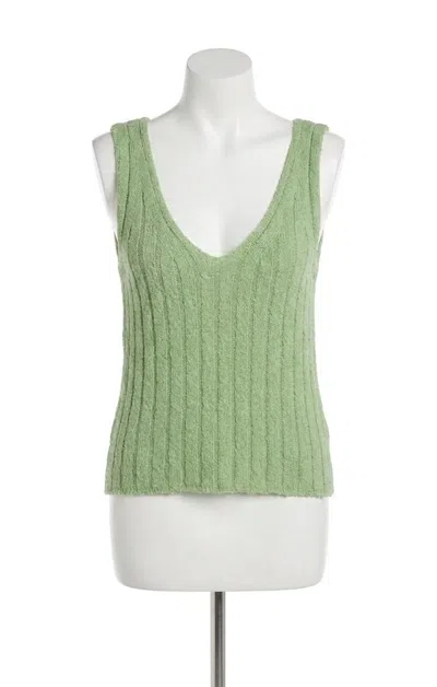 Z Supply Acadia Sweater Tank In Sprout In Green