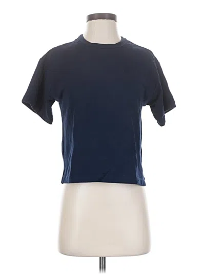 Pre-owned Z Supply Active T-shirt In Blue