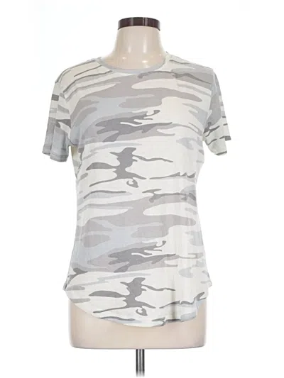 Pre-owned Z Supply Active T-shirt In Silver