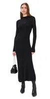 Z Supply Aden Mesh Dress Black In Black