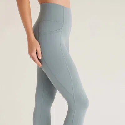 Z Supply All Day 7/8 Pocket Legging In Sage In Green