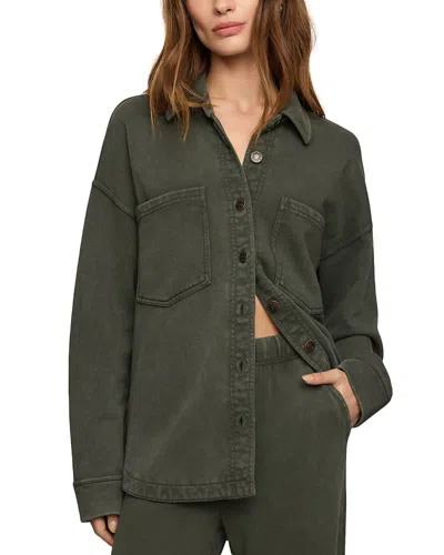 Z Supply All Day Cotton Knit Jacket In Green