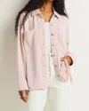 Z SUPPLY ALL DAY KNIT JACKET IN ROSE