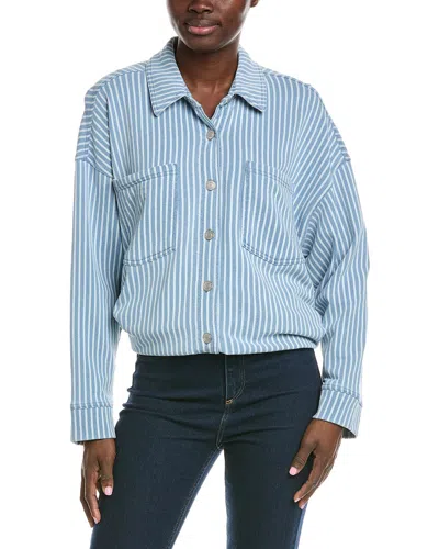Z Supply All Day Knit Stripe Jacket In Multi