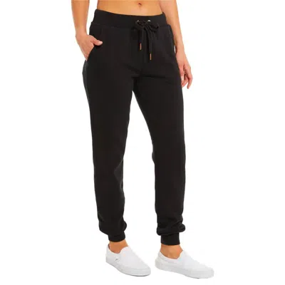 Z Supply Ambre Speckled Jogger In Black