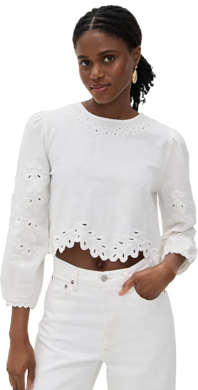 Z Supply Ambroise Top White