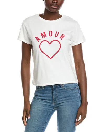 Z Supply Amour Tourist T-shirt In White