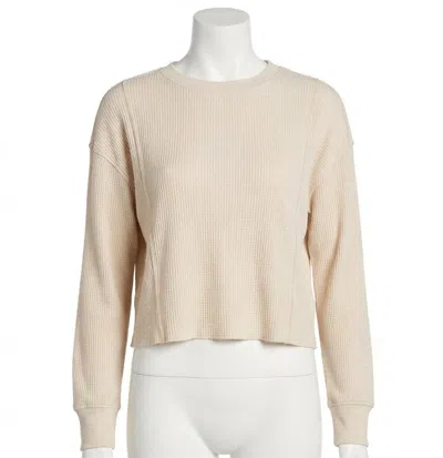 Z Supply Angel Mini Thermal Top In Crystal In Neutral