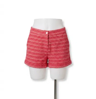 Z Supply Arezzo Short In Red In Brown