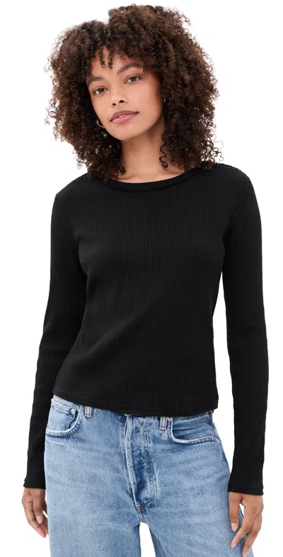 Z Supply Arlet Mini Thermal Top Black