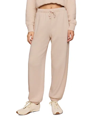 Z Supply Basecamp Textured Sweatpants In Brown