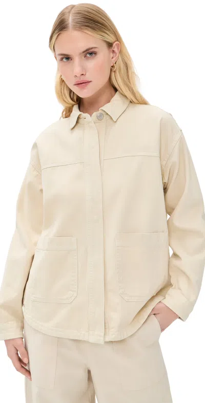 Z Supply Bay Breeze Jacket Parchment In Neutral