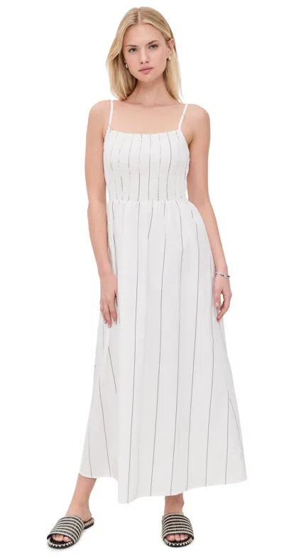 Z Supply Bayside Stripe Dress White