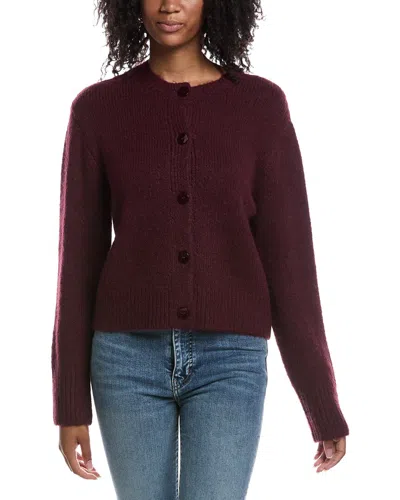 Z Supply Breen Cardigan In Burgundy