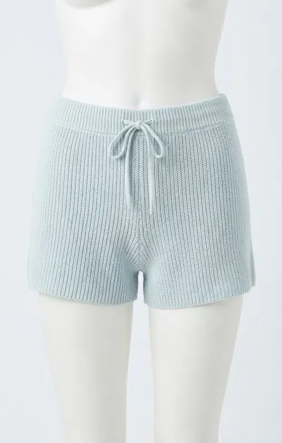 Z Supply Brianna Sweater Short In Skylight In Blue