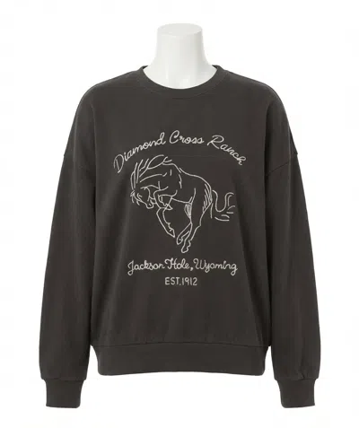 Z Supply Bronc Sunday Sweatshirt In Black