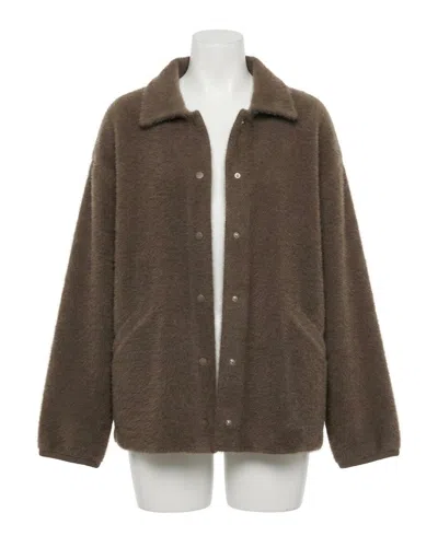 Z Supply Bronx Sweater Knit Jacket In Tavern In Multi