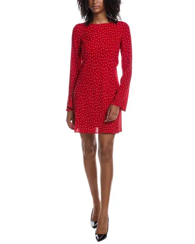 Z Supply Campbell Dot Crepe Mini Dress In Multi