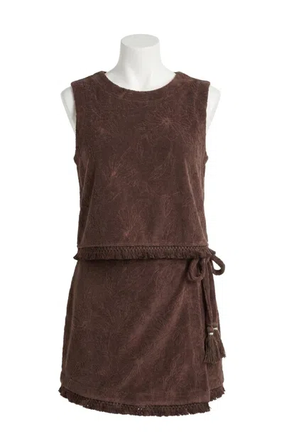 Z Supply Canopy Top In Chocolate Cherry In Brown