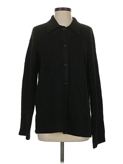 Pre-owned Z Supply Cardigan Sweater In Black