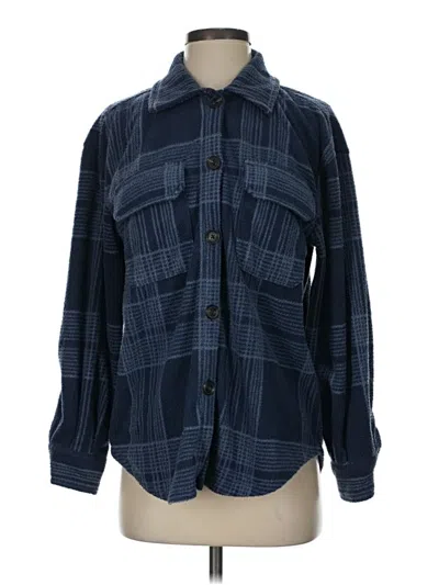 Pre-owned Z Supply Cardigan Sweater In Blue