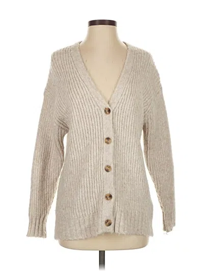 Pre-owned Z Supply Cardigan Sweater In Brown