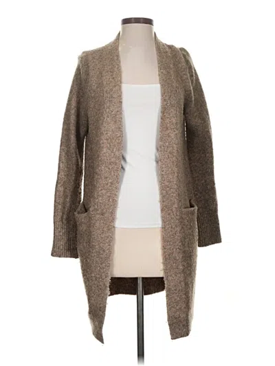 Pre-owned Z Supply Cardigan Sweater In Brown