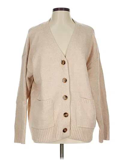 Pre-owned Z Supply Cardigan Sweater In Brown